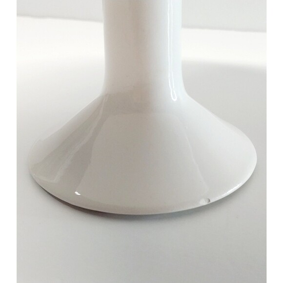 VTG Blue White Flower Pedestal Dish NOT DWS/MWS 7" Boho Spring Summer Serveware - Picture 10 of 13